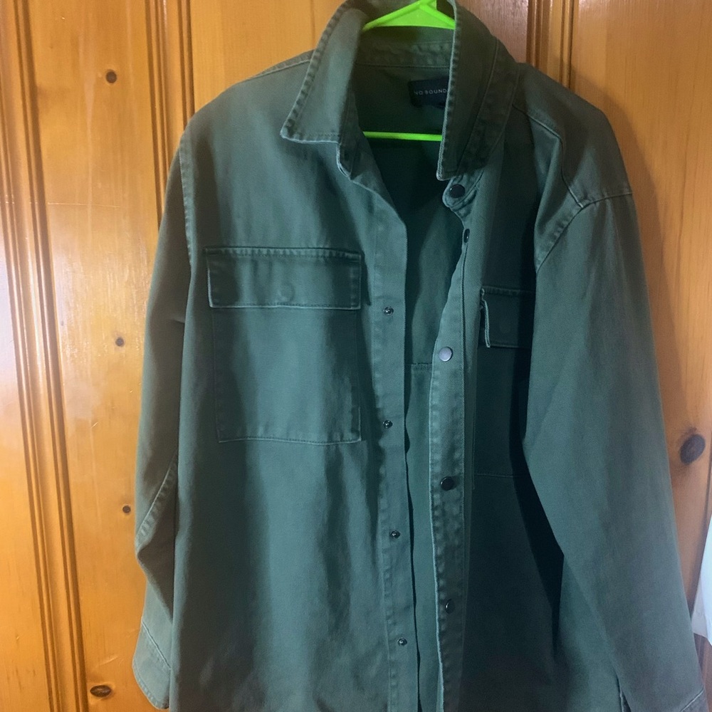 Fresh Green No Boundaries Jacket